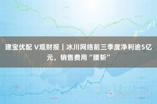建宝优配 V观财报｜冰川网络前三季度净利逾5亿元，销售费用“腰斩”