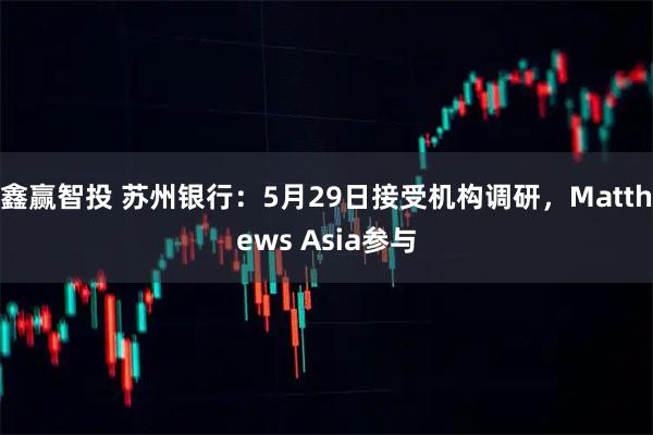 鑫赢智投 苏州银行：5月29日接受机构调研，Matthews Asia参与